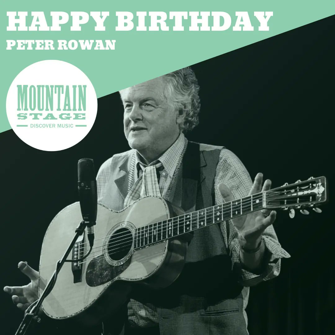 Happy Birthday to Peter Rowan! 