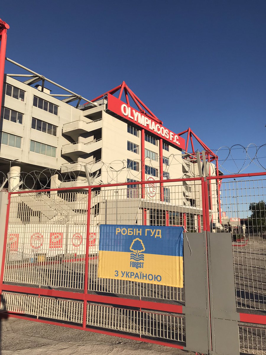 nffc2009's tweet photo. @Gate7Intl  #nffc first stop , next  the. acropolis . Thanks for your support Mr Marinakis . #Premierleague https://t.co/SWFxFRv2Xj