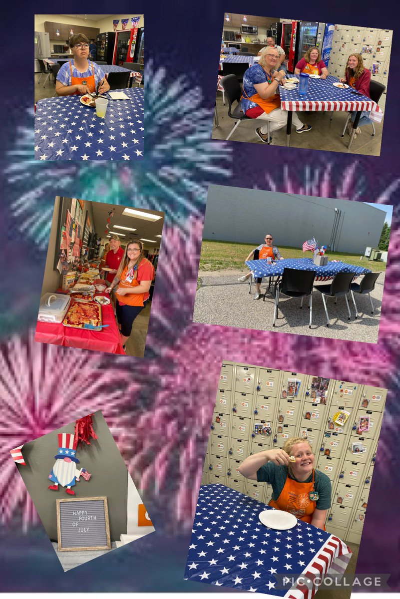 🎉 Forth of July fun at The Cadillac Home Depot! Lots of great food, Red white and blue fashion, fun games and lots of smiles.  #4thOfJuly #mwJul2022 #homedepotfamily