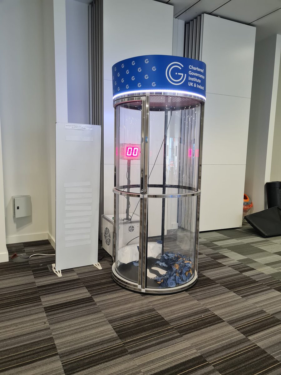 xtremevortex's tweet photo. Another branded Grab A Grand Machine ready at @excellondon for a multi day conference 

#grabagrand #cashgrabber #grabbermachine #brandedgames #brandedgameshire #customgames https://t.co/pZy3YHGrvd