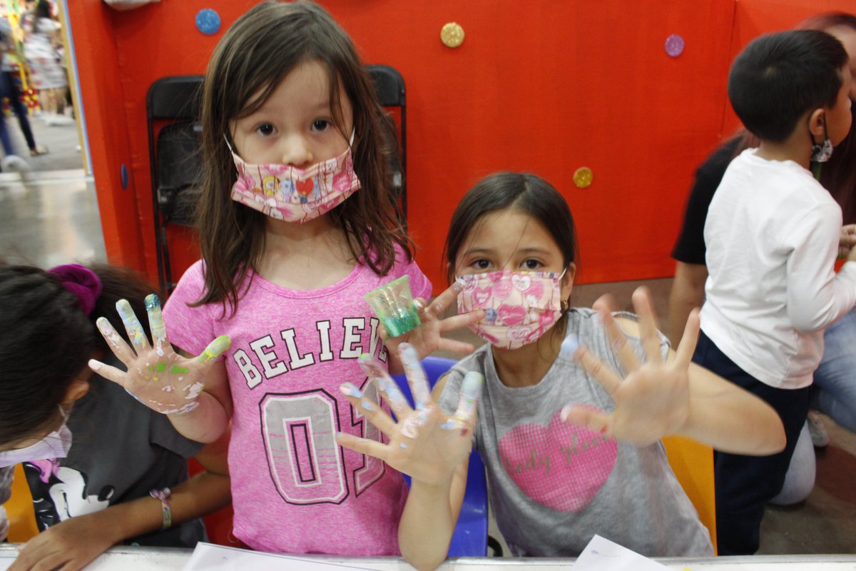 zoomleon's tweet image. Los niños disfrutando de las diversas actividades en la @FenalMX 
#MiFenal
📸 Laura López Ramírez