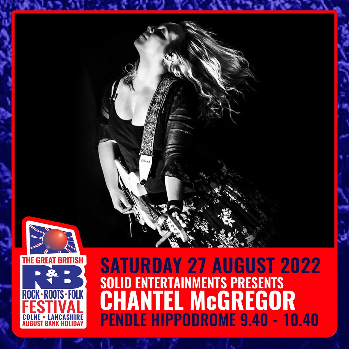 Some rockin blues coming up at @ColneBlues this year, including @chantelmcgregor @pendlehippo @BluesShow @BluesMattersMag @PBear70 @colnetimes @GetReadyto_ROCK @UKBluesFed #August #BankHoliday @bluesenthused