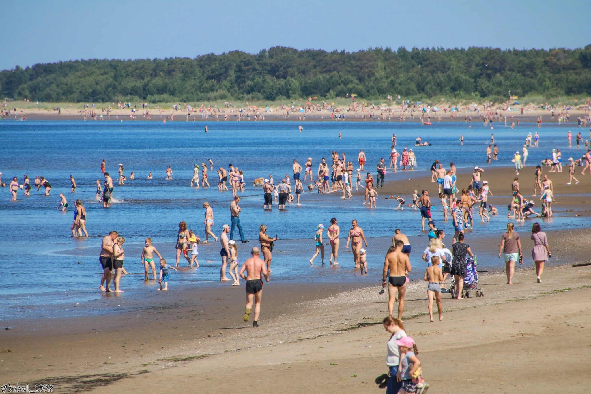 Белое море купаются