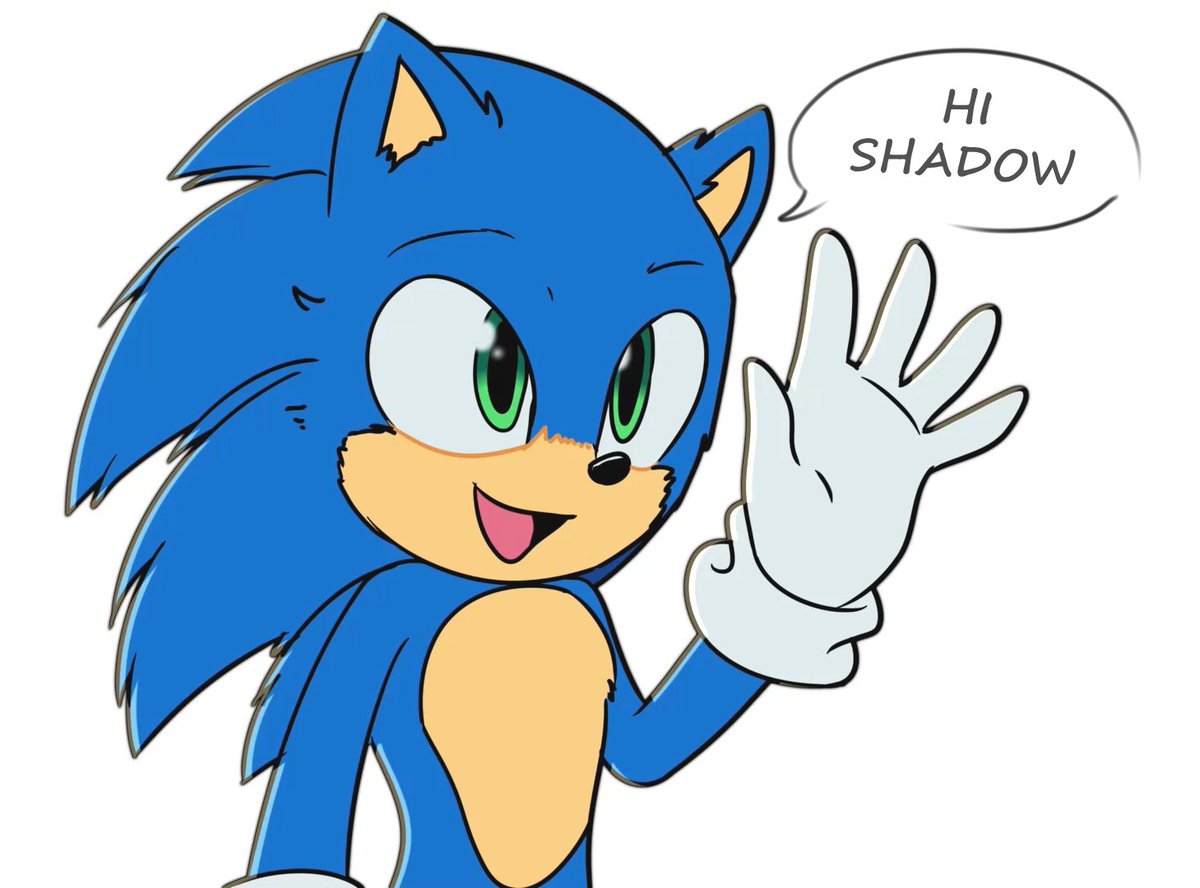 RT @toonsite: Shadow the hedgehog from Sonic movie in a nutshell 
#SonicMovie https://t.co/9QIgeel3fh