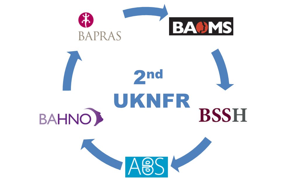 BAHNOOfficial's tweet photo. Call for data: 2nd UKNFR (UK National Flap Registry) collaboration between @BAPRASvoice @BAHNOOfficial @BAOMSOfficial @ABSGBI @BSSHand. Reminder to submit data 9th August 2019 – 8th August 2022 for inclusion by midnight 8th August. Further details:https://t.co/SWmN5q4qo5 https://t.co/uktwDHR3yT
