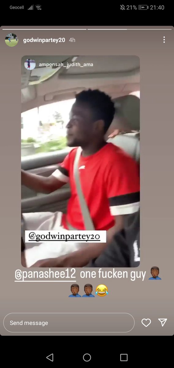 mikarteta8's tweet photo. Partey's brother 3 hours ago on Instagram. There is not issue. https://t.co/F6PETeLkGT
