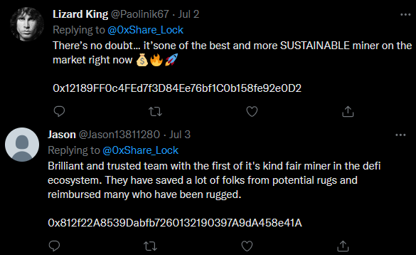 Congratulations to our twitter winners <a href="/Paolinik67/">Lizard King</a> &amp; @Jason13811280 🥳🥳

You have both won $50 BUSD each! Please check your BSC wallets you have sent