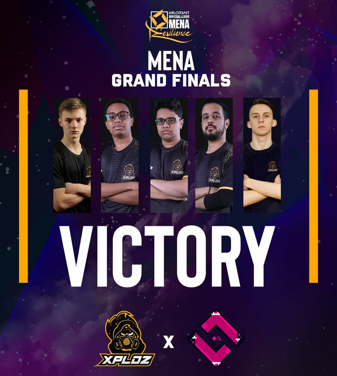 Won 2-0 Vs @YaLLaEsports 💣 Great start in the @valleague_mena Grand Finals 💪 Amazing performance boys 🔥 #XPLDZ #WeAreXPLDZ #VALORANT #VirginMegastore