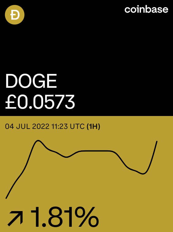 GarrySteele17's tweet photo. Dogecoin on @Coinbase: https://t.co/oqgdN2DtLh #BTC get on the #dolar #dodgecoin #DogecoinToTheMoon https://t.co/pInJ0xafek