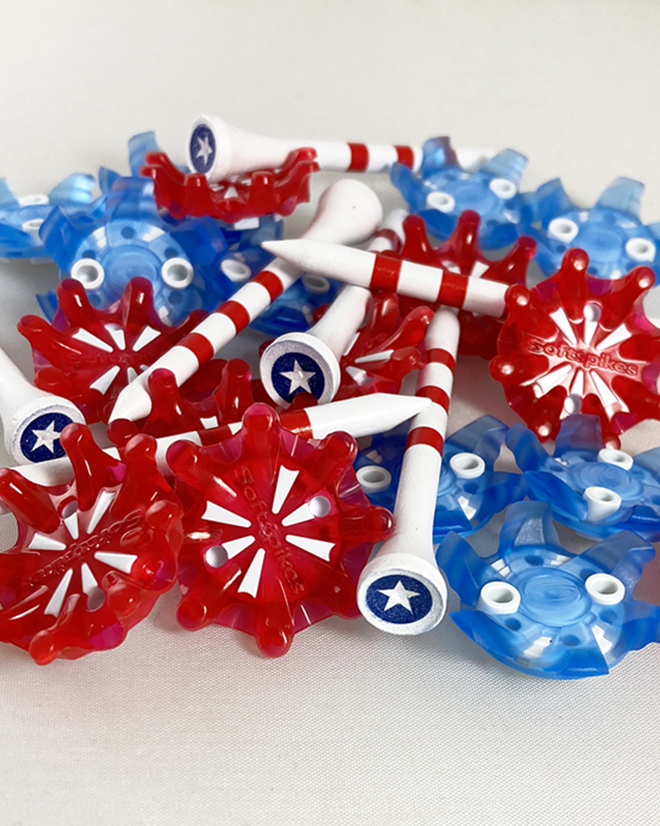 PrideSportsUS's tweet photo. USA! USA! USA! Happy 4th of July to everyone! Get out there and play some golf πΊπΈ πΊπΈ
#Softspikes #ChampSpikes #USA #Golf #PGA https://t.co/vO0qPr473u