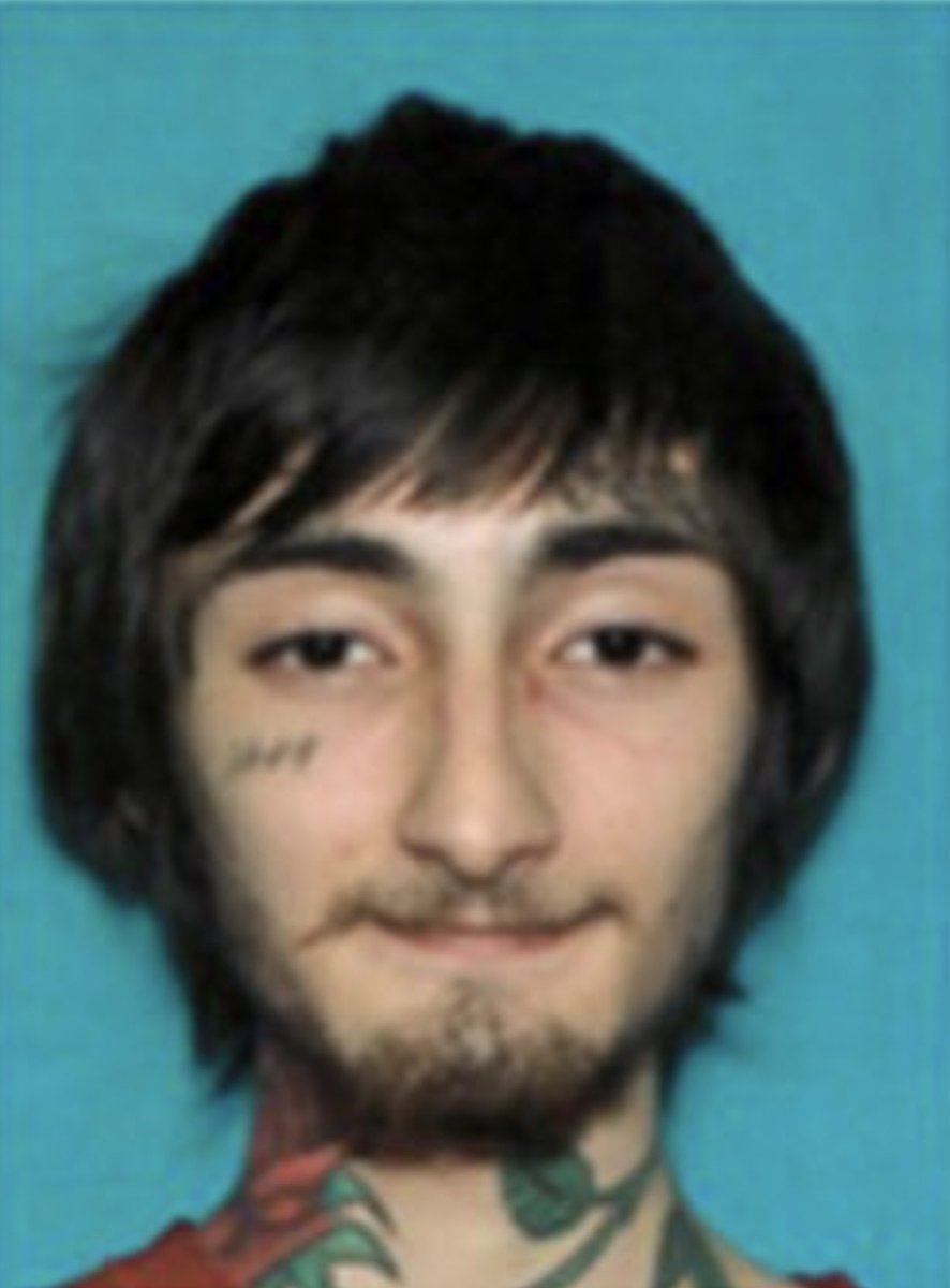 WFLAJB's tweet photo. MANHUNT IN ILLINOIS: Authorities are working to find 22-year-old Robert “Bobby” Crimo III in connection with the July 4th Highland Park shooting. 

Crimo should not be approached. Armed/dangerous. Might be in a silver Honda Fit, license plate DM80653. Call 911 if seen. https://t.co/q5ACL2BHeD