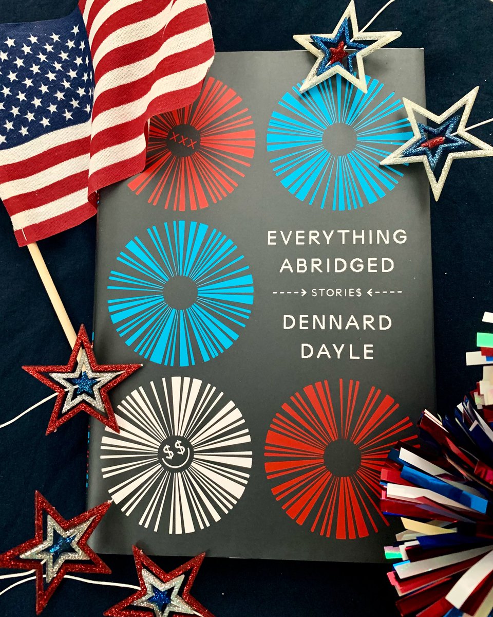 Laugh so you don’t cry this #FourthofJuly…Everything Abridged by @See_More_Evil is a “hilarious . . . debut collection of stories [that] is as likely to stun as it is to inform” (@EW), making it a sharply humorous portrait of American inequality. Available from @abramsbooks!