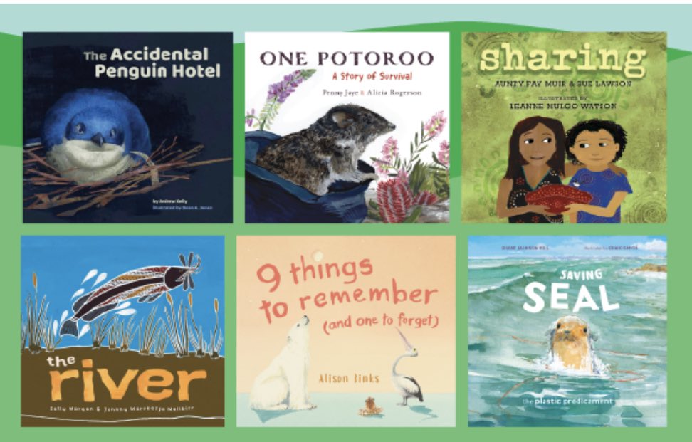 Congrats to all those shortlisted for the 2022 Environment Award for Children’s Literature! <a href="/kylie_howarth/">Kylie Howarth</a> <a href="/SamiBayly/">Sami Bayly</a> <a href="/AffirmPress/">Affirm Press</a> <a href="/BerbayBooks/">Berbay Books</a> <a href="/textpubYA/">Text YA & Kids</a> #ChildrensBooks @MagabalaBooks <a href="/HachetteKidsANZ/">Hachette Children's Books ANZ</a> #kidlit #aussiekidsbooks