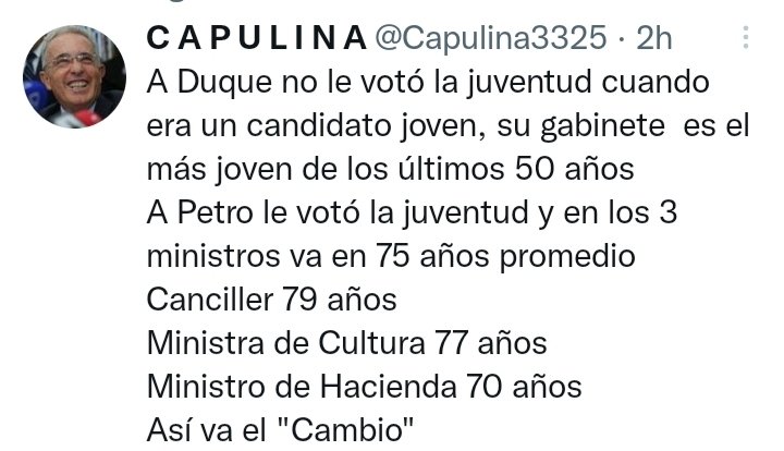 jorgeen27269282's tweet photo. @NatiJaramilloR Mejor aun cuando se pegan literalmente del trino de otro sin la la menor verguenza. https://t.co/3CFXtqxBQP