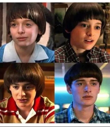 Lacamicar's tweet photo. El verdadero mostruo de Stranger Things es el peluquero de Will https://t.co/SaF6UKeAJd