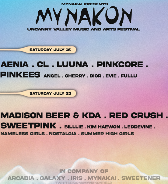 MynakonRblx's tweet photo. 🌏From both sides of the world... #MynaKON2022 #Kpop #Western https://t.co/ZKgZqPm048