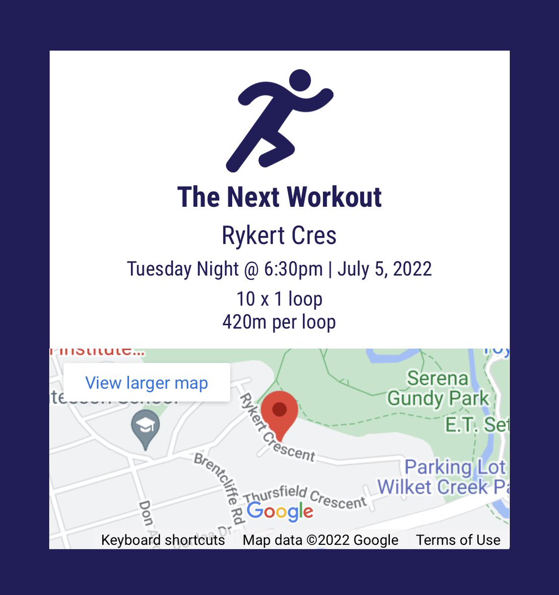 XSNRGRunning's tweet photo. Workout of the Week: https://t.co/bukol1Lb6W