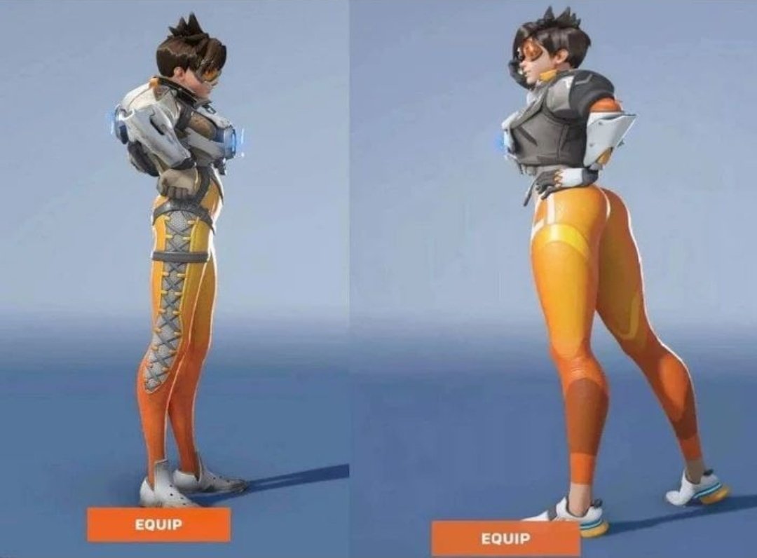 Tracer e sua bundinha polêmica