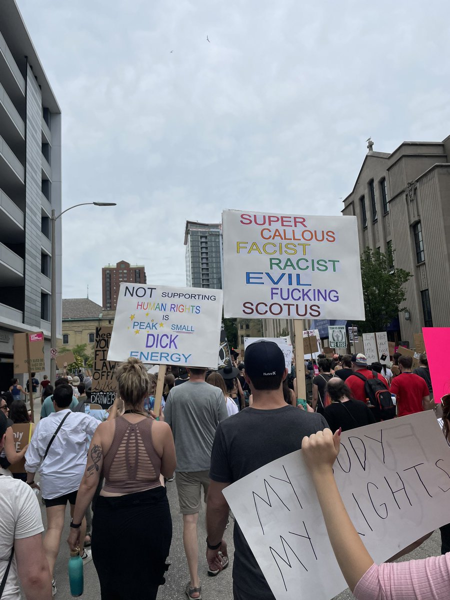 kaysam15's tweet photo. I’m not celebrating this shit hole country ever again until abortion is legal #MilwaukeeProtest #Vote https://t.co/KBkfmyoMf0