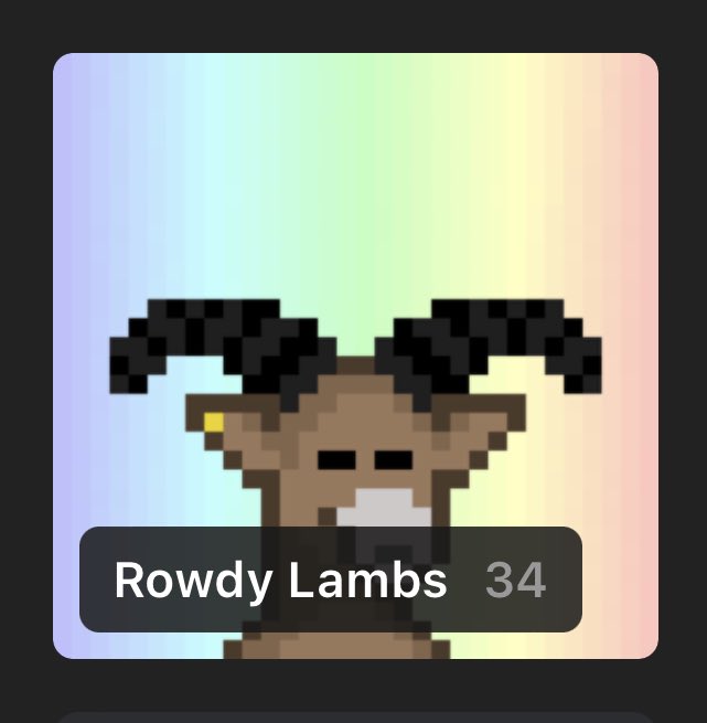 papichurro_7's tweet photo. Stay stacking fam #rowdyrams
@RowdyDAONFT
@manlikejubz @DementedNFT @Jawnxwick @NFT2SeXy https://t.co/OiQBsG36DW