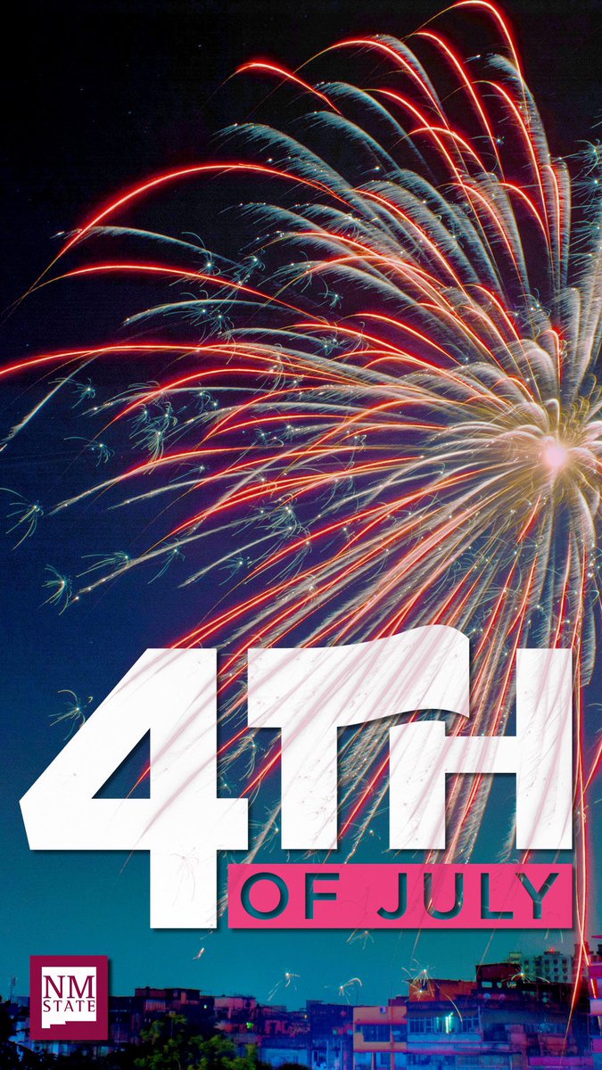 Happy #4thOfJuly, Aggies! 🎆 We’ll see you later today at 4th of July Celebration at Sisbarro Park!