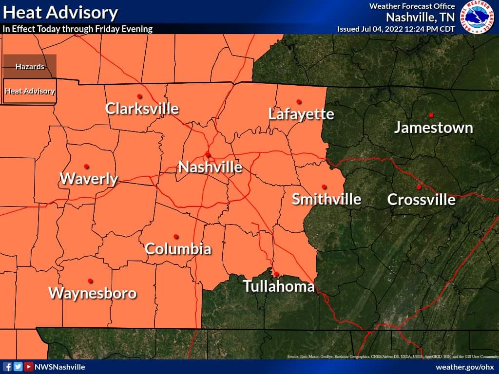 wilsonema's tweet photo. 🔥Heat Advisory in effect through Friday evening. Expect heax index values of 110°🌋
• Stay hydrated, take A/C breaks
• Pay close attention to children &amp; pets
• Don't leave children/pets in unattended vehicles
• Check on elderly family &amp; neighbors https://t.co/emQvvfMs3Q