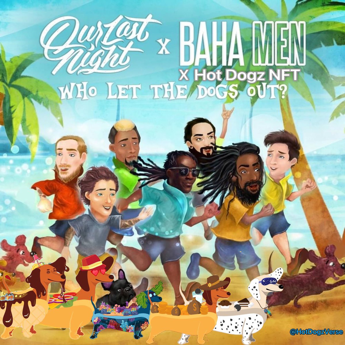 We are creating one of the most exciting ART EVENTS  in the NFT space! 

''Who let the Dogz out!?'' is the ART MARATHON which will last until the mint! This event will help us create hype and catch the momentum for our Hot Dogz which will be floated into the Solana blockchain!