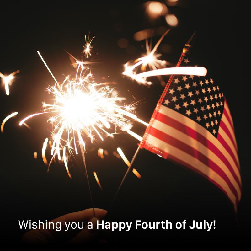 Sincere wishes to all, for safe and happy Independence Day celebrations today! #FourthofJuly2022 🇺🇸
