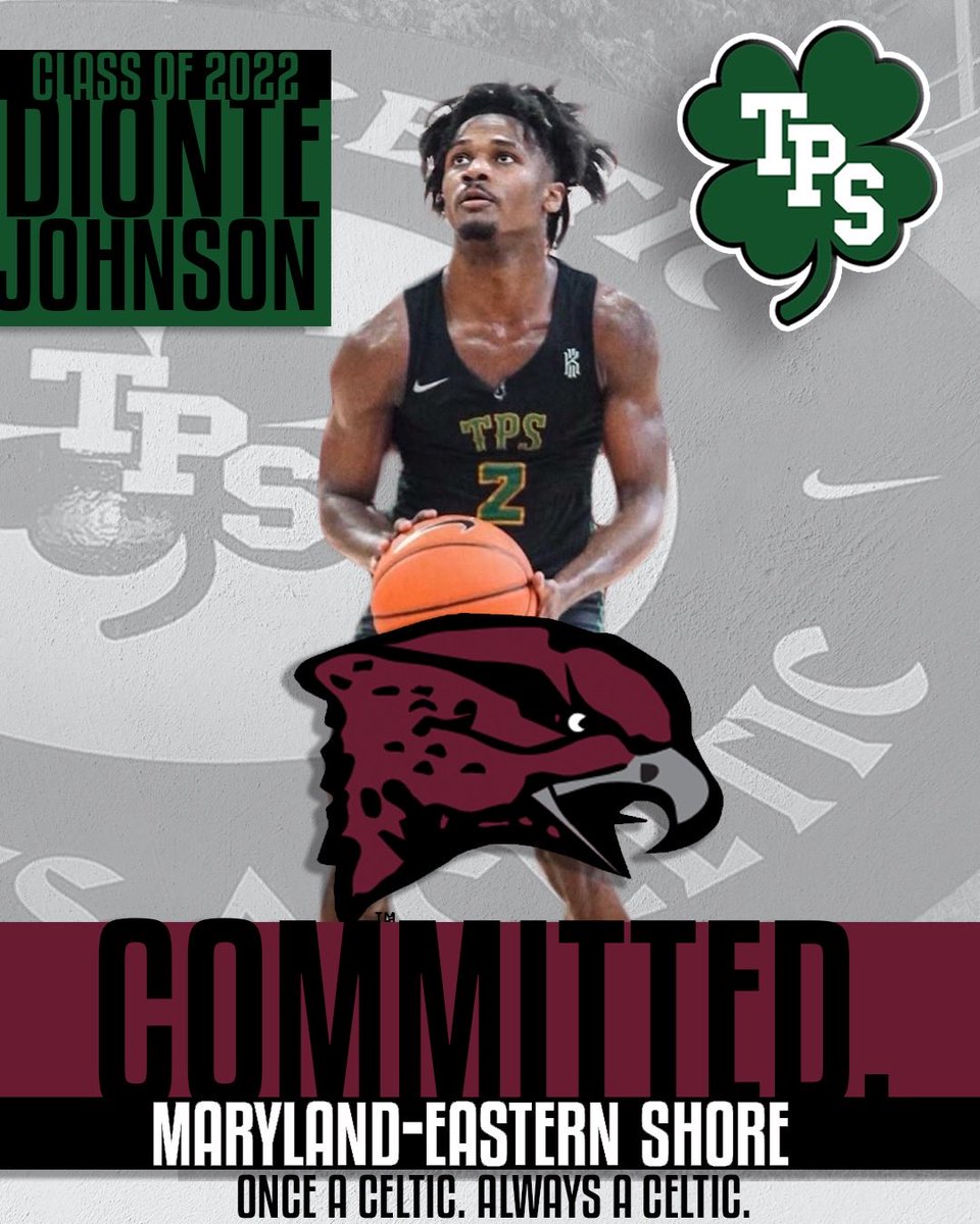 AdamZagoria's tweet photo. Class of 22 ⁦@tps_hsbb⁩ G ⁦@diontejohnson9⁩ has committed to Maryland Eastern-Shore https://t.co/rQWabKVyWD