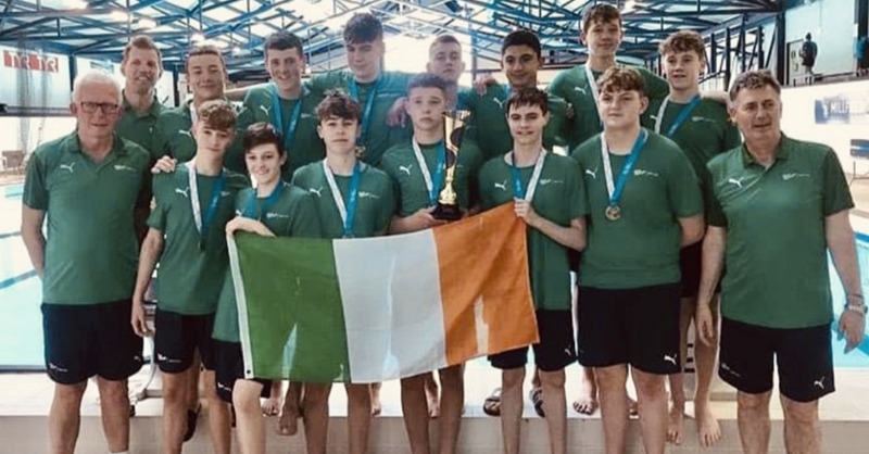 Swim_England's tweet photo. Ireland were crowned U16s Boys’ Inter-Regional Championships following a dramatic tournament packed full of action and exciting matches! 🤽‍♂️

See the full round-up of all the action, including the magnificent 16-goal final, here ⤵️ #SEwaterpolo