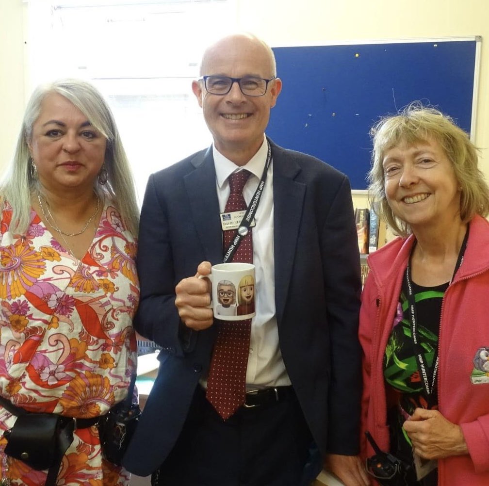 NeelamRutti's tweet photo. Couldn’t resist, Governing Governor @HMPHuntercombe, don’t think he’s likely to forget us. Bye bye Huntercombe https://t.co/X6Y77rwHHH
