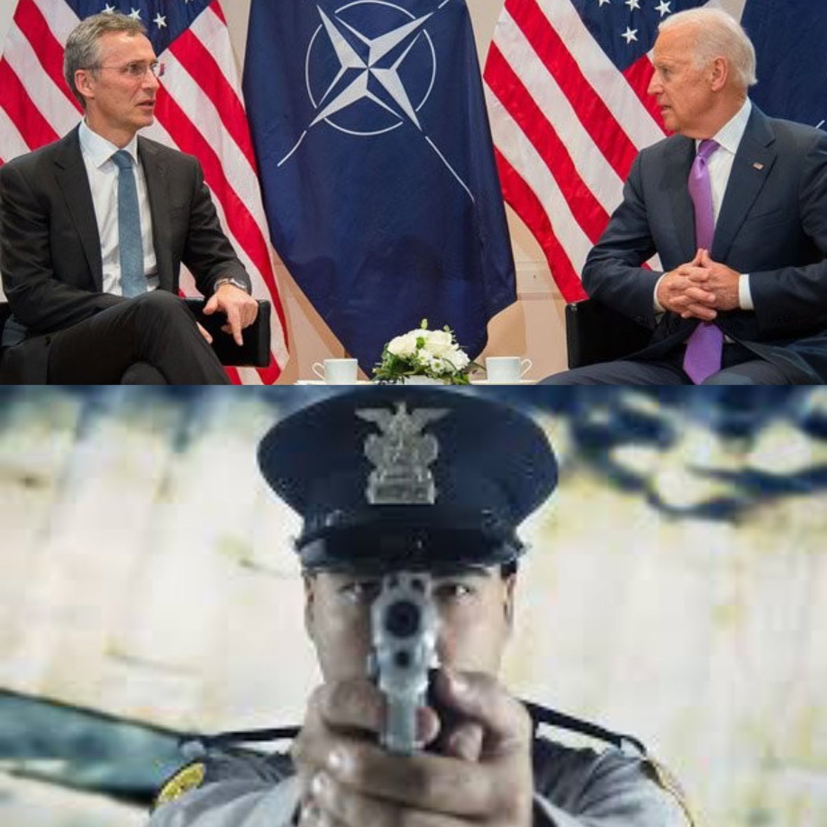 Si la OTAN está por la paz, la defensa, y la seguridad, debería entonces intervenir en Estados Unidos ya que la policía ha asesinado cada año, entre 2013 y 2021, una media de 1100 ciudadanos según Mapping Police Violence