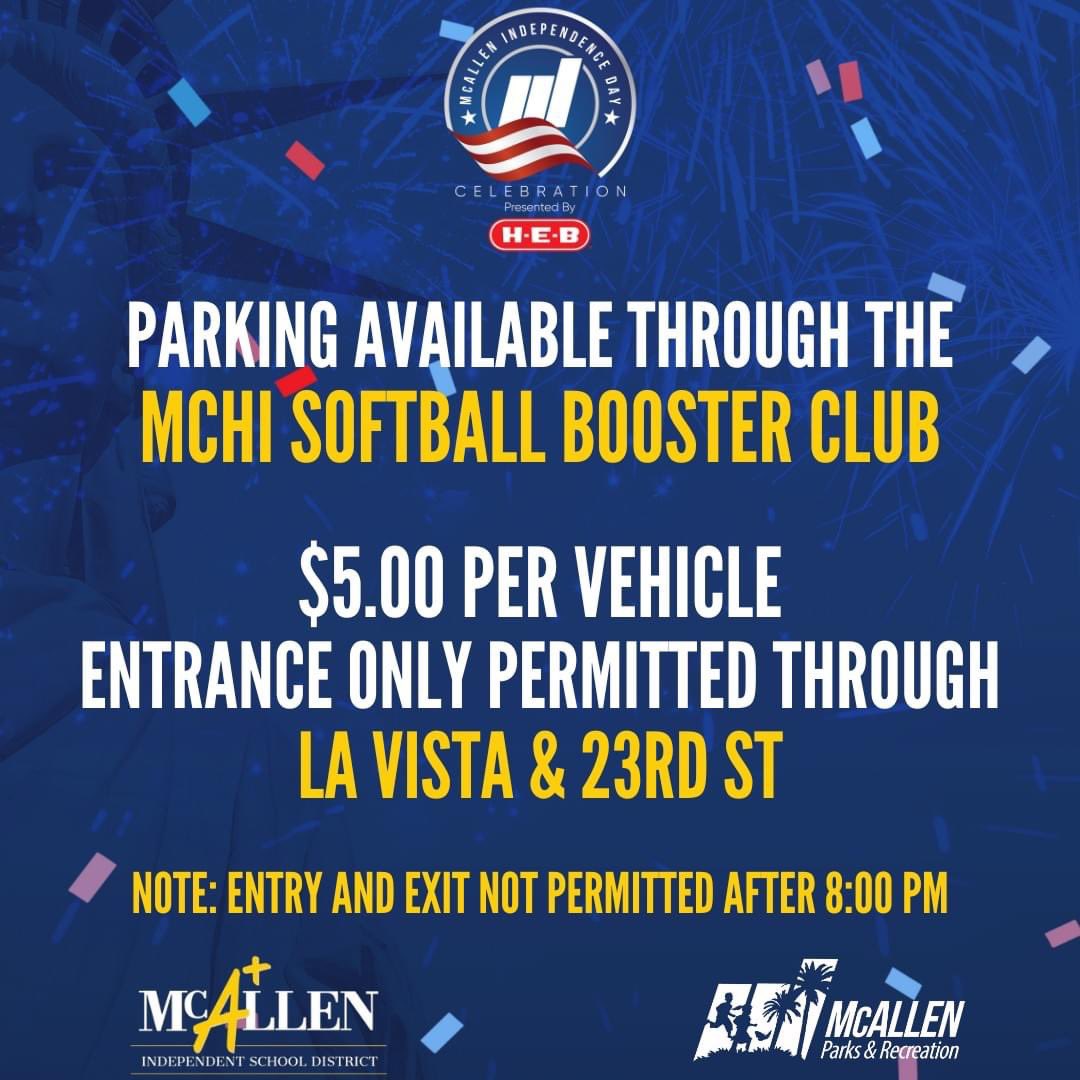 City of McAllen, TX on Twitter "Parking for the 94th Annual