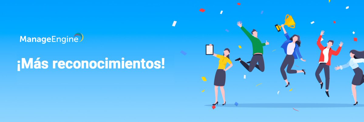 ManageEngineLA's tweet photo. 🏅 ManageEngine #AD360 y #Log360: ganadores de los Premios a la Excelencia en Seguridad Informática 2022. 👏👏👏 Conoce más 🔗 https://t.co/t4nYz1DZUn https://t.co/5NbyMY7Cda