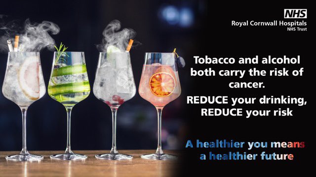 SustainableRCHT's tweet photo. 🌍🍸Prevention is better than cure!

The new @RCHTWeCare alcohol education campaign reaching 350,000 patients per year. Reducing endoscopy &amp; other interventions caused by alcohol, reduces unnecessary waste &amp; carbon emissions.

A healthier YOU means a healthier FUTURE🚬🌍 https://t.co/4hHi8KIbma