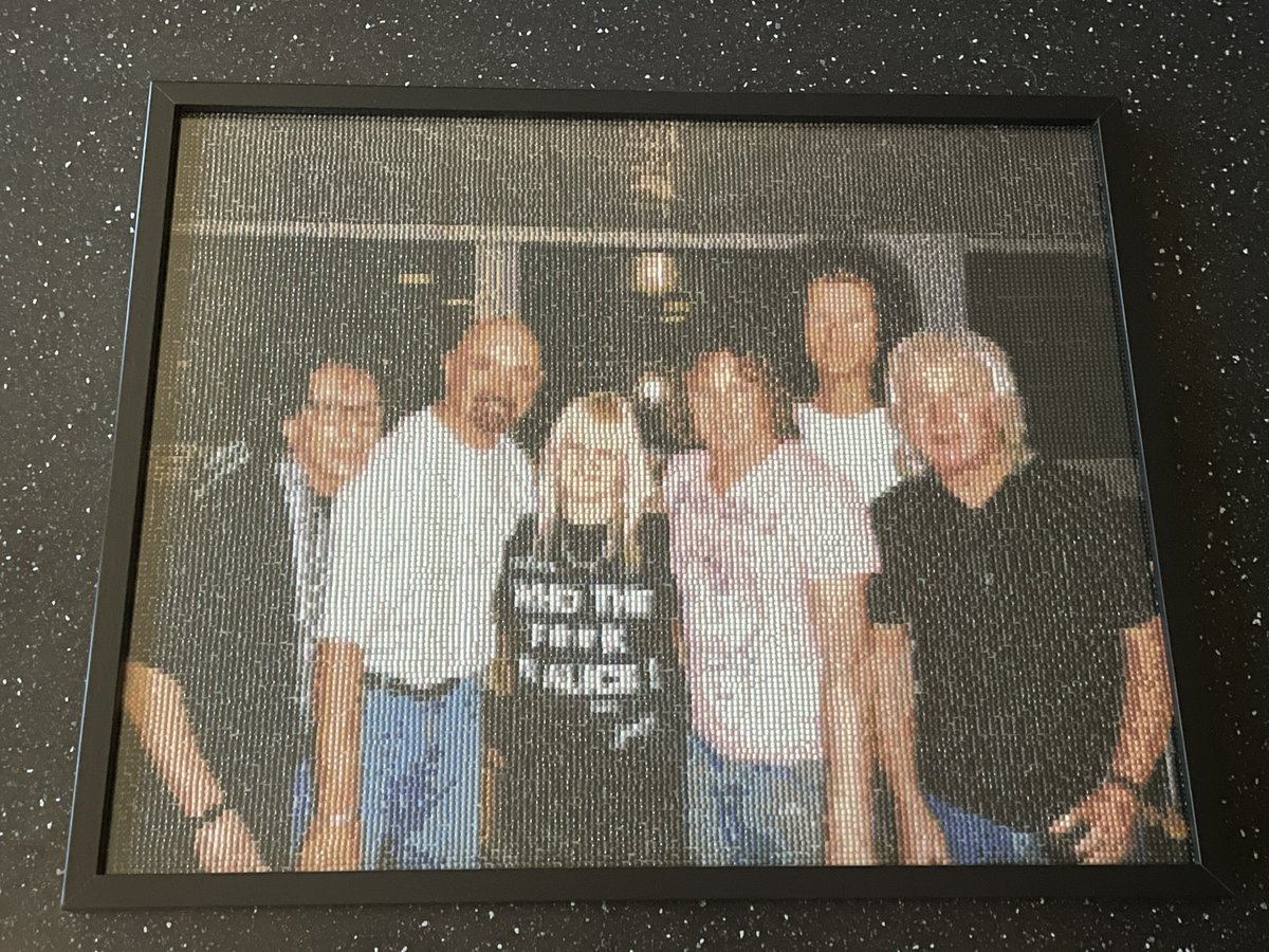 LottaMedling's tweet photo. Äntligen är Diamond painting~tavlan, av min favoritbild på SMOKIE upphängd & klar!😃😍🤩😎👍💝 🖊💎🎨💍👑❤️🖼🎤🥁🎹🎸 💖 #SMOKIE #MikeCraft #StevePinnell #MickMcConnell
#MartinBullard #TerryUttley
#smokiefan #DiamondPainting https://t.co/jRin8m2Fbp
