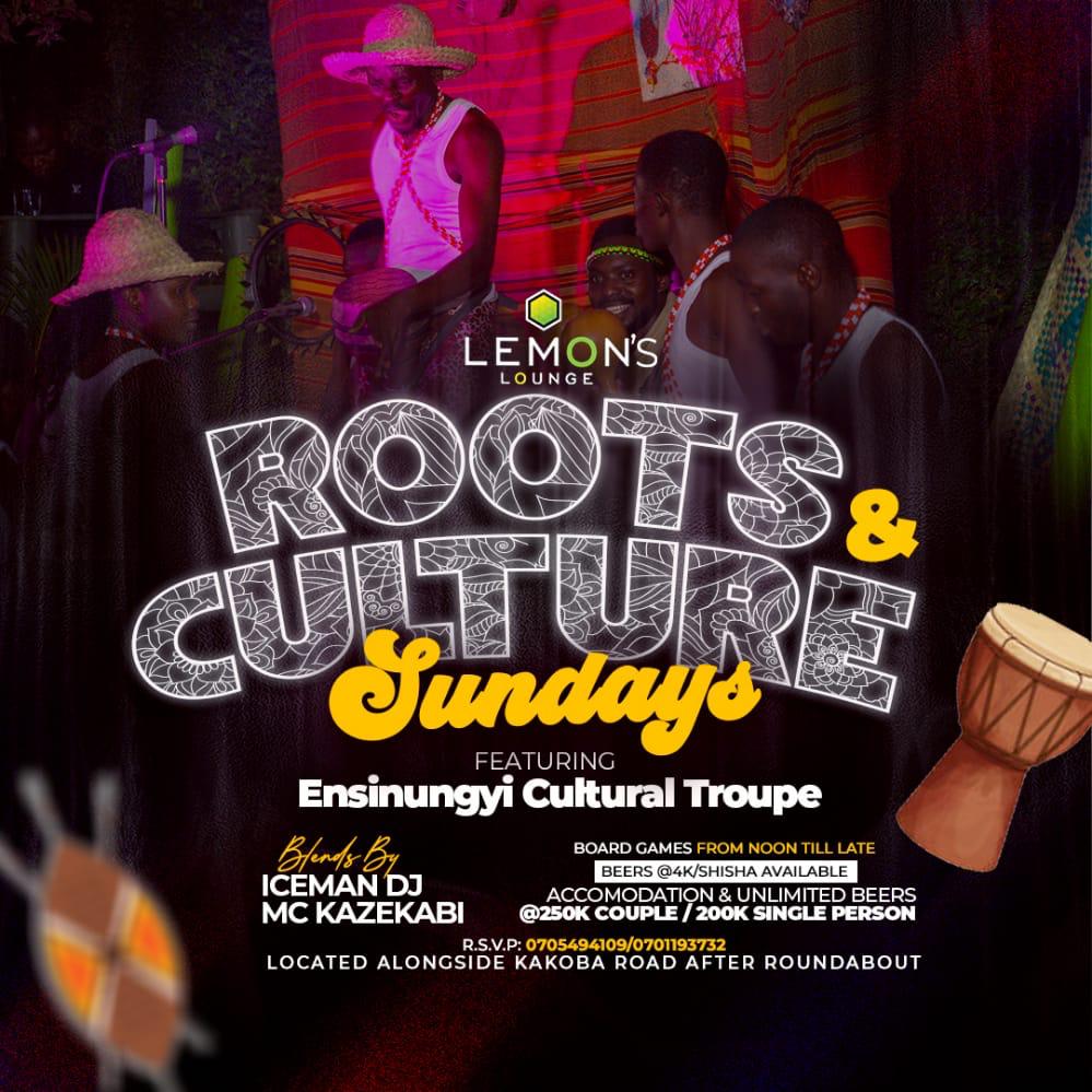 Hello Family. Effective 10th July we shall be having our weekly show RootsAndCulture @lemonsLounge