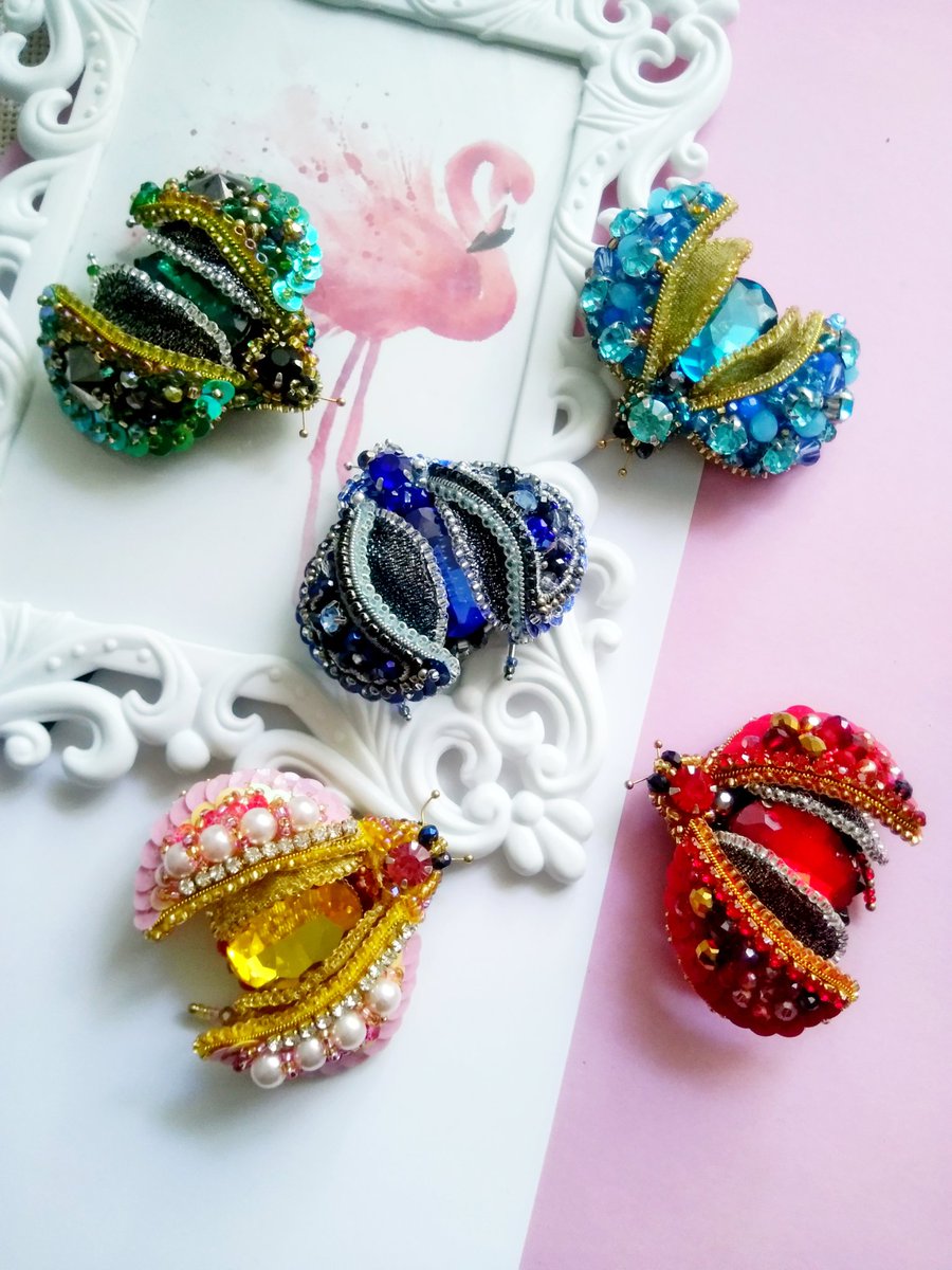 Katrine_Shadow's tweet photo. "Hot colour Insect pins" https://t.co/HfqsgSPGjF
#hot #colors #insect #insectpin #insectbrooch #beetle #beetlepin #beetlebrooch #ukrainianejewelry #etsy #handmade #beadwork https://t.co/wNplKT5cbN