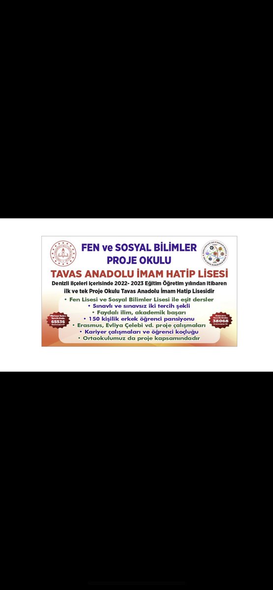 Tavas Anadolu İmam Hatip Lisesi (@tahl141691) on Twitter photo 