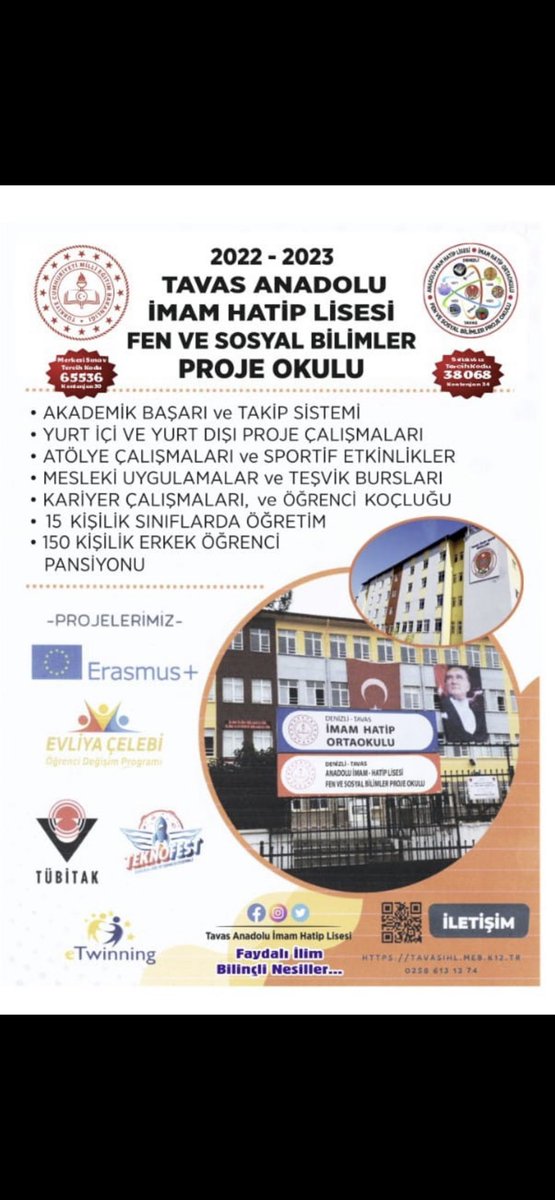 Tavas Anadolu İmam Hatip Lisesi (@tahl141691) on Twitter photo 