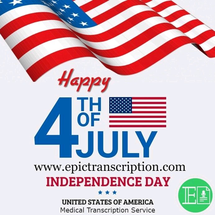 EpicTranscript's tweet photo. Nothing is as good as living in an independent and self-sustaining nation.

#independenceday #medical #transcription #ehrsoftware #physicians https://t.co/0drj6rDKt9