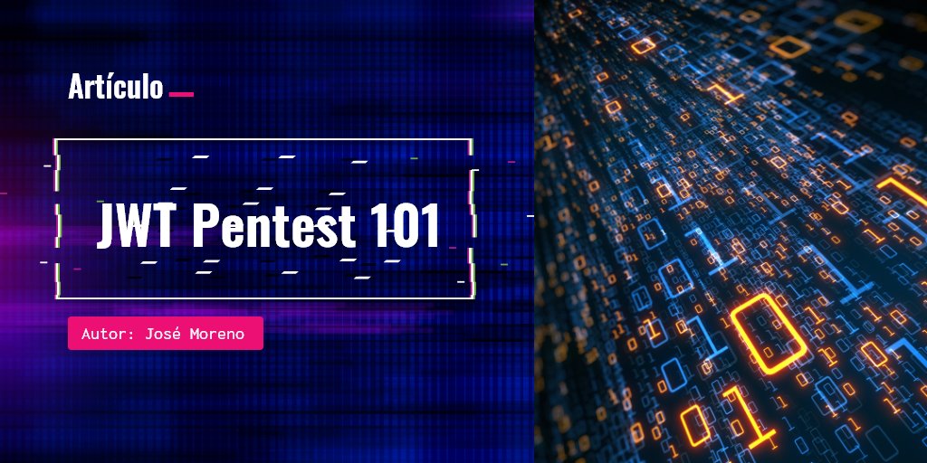 José Moreno, compartió con nosotros un artículo, donde cuenta que recientemente en un pentest le tocó poner a prueba el estándar JWT, comúnmente utilizado para codificar cadenas de texto plano a base64.

Encuentra el artículo  aquí:
backtrackacademy.com/articulo/jwt-p…