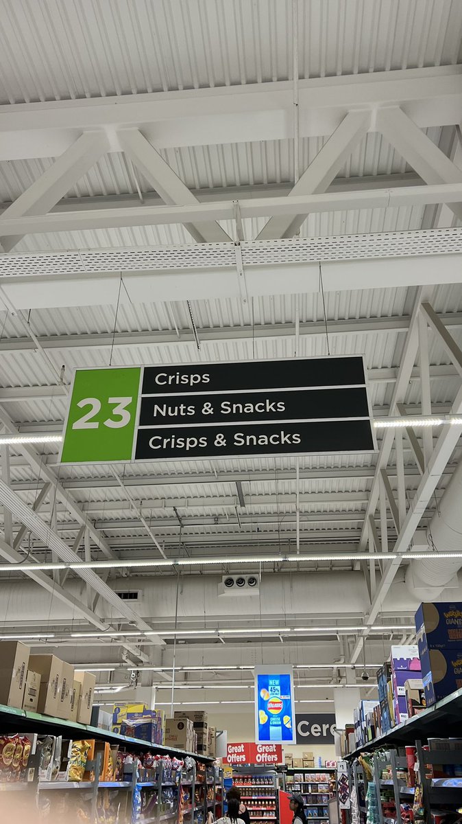 mostlybeann's tweet image. .@Asda do you know where I can find some crisps and snacks?