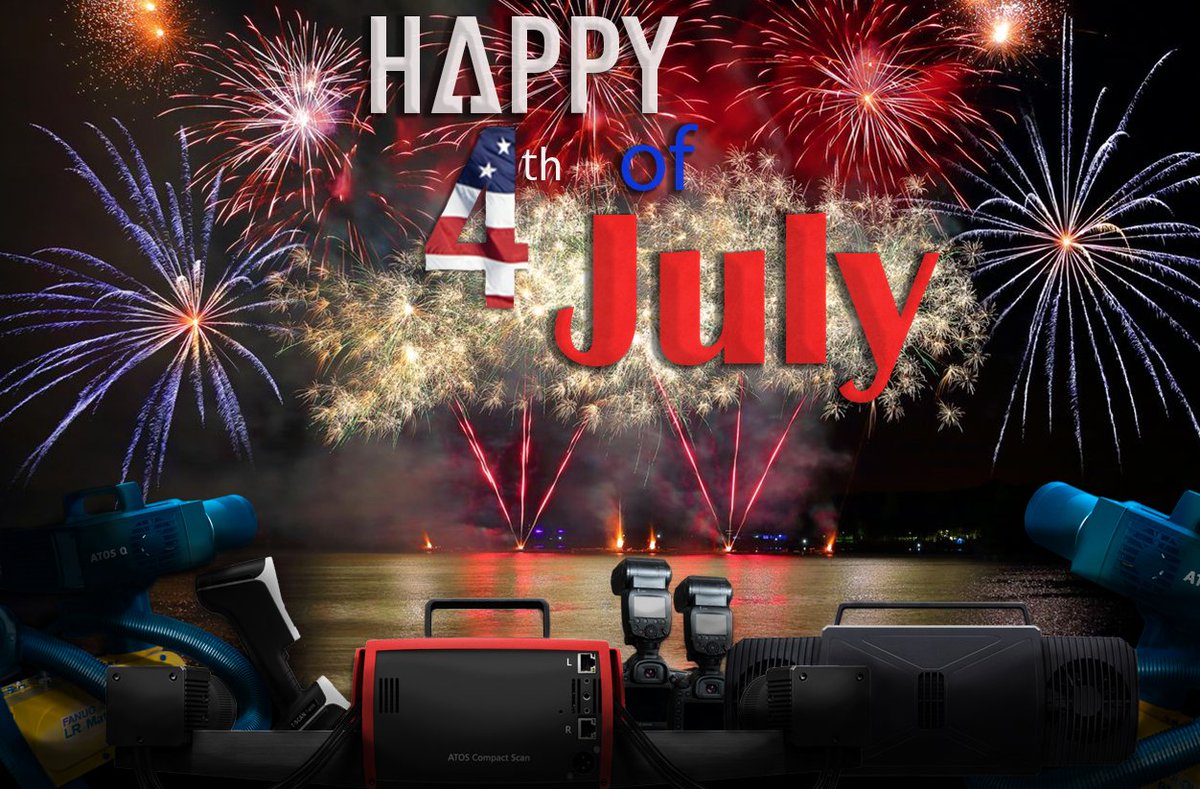 Capture3D's tweet photo. ❤️🤍💙 Happy 4th of July!🎆🧨🎇
In celebration of the holiday, our offices are closed today.
Have fun, stay safe, and we will see you again real soon!
#capture3d #July4th #America #techfamily #usa #Fireworks #ATOS5 #ATOSQ #TScanHawk #CompactScan #Tritop #4thofJuly https://t.co/47dLhpF5Cu