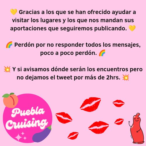 🌈💛✨

#cruisingpuebla #pueblagay #sexoseguro #morbopuebla #gaypuebla #lesameperres