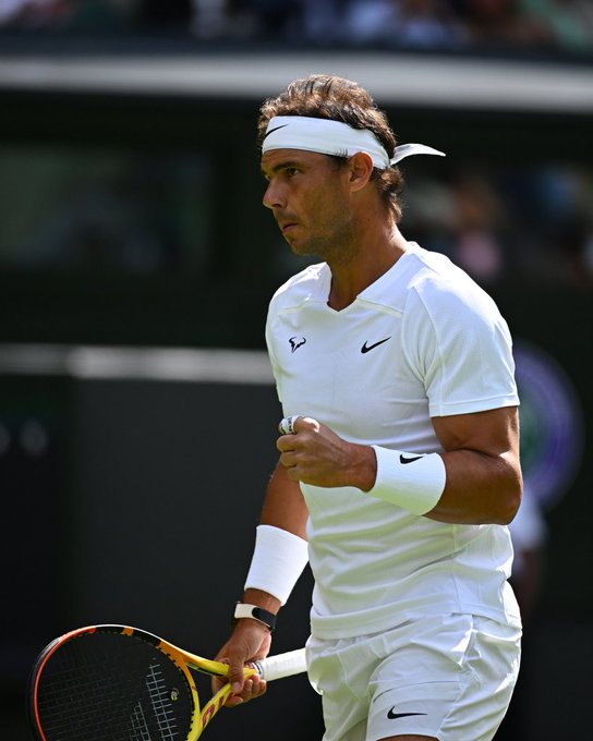 ¡Imparable!

Nuestro embajador <a href="/RafaelNadal/">Rafa Nadal</a> ya está en cuartos de final de #Wimbledon.

#VamosRafa 💪 #WimbledonMovistarPlus

📷 <a href="/rnadalacademy/">Rafa Nadal Academy</a>