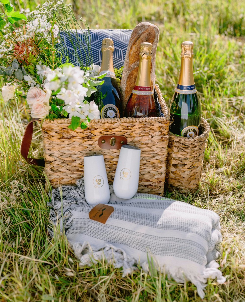 Grab a bottle of your favorite Gloria #bubbly then find a spot to sit back, relax, and watch some fireworks undert the stars! ✨ What bottle are you bringing with you? #4thofJuly 🥂