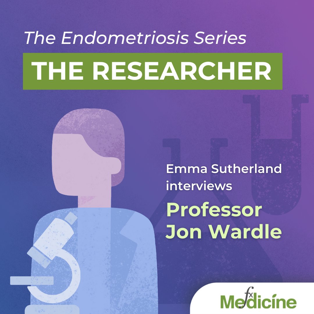 We continue our podcast series on #endometriosis with Professor Jon Wardle, clinician and researcher who shares his #research with the Endo at Work project and his hopes for the future of diagnosis &amp; treatment with Emma Sutherland #FXMedicinepodcast fal.cn/3pY8M