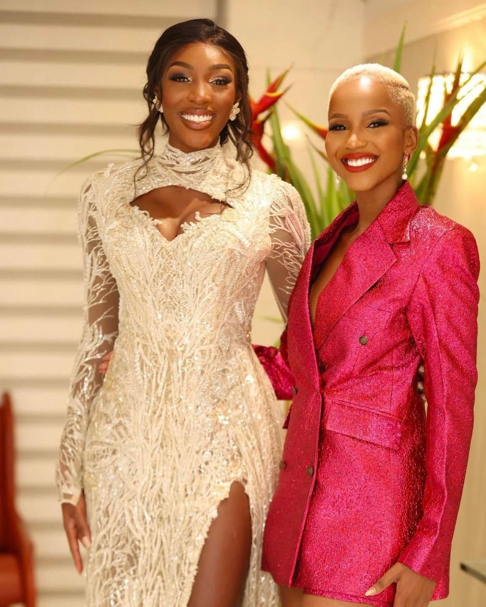 rhamysa's tweet photo. Quel honneur de pouvoir sublimé deux Reines de la beauté Africaine ❤️ https://t.co/s7Rm3mYwKC