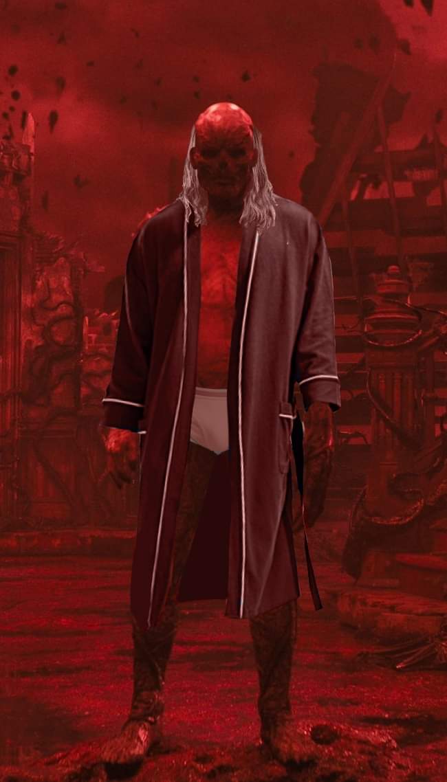 I don't know why but the vibe I got from Vecna's design in #strangerthingsseason4 just felt like an old flabby man with greasy hair running around in his underwear...🙈